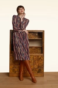 King Louie Lalia Merrill Dress In Blue