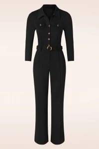 King Louie Alexa Rodeo Jumpsuit In Black 5 King Louie Alexa Rodeo Jumpsuit In Black - Image 3
