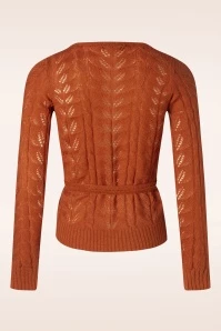 King Louie Farfalle Wrap Top In Caramel 6 King Louie Farfalle Wrap Top In Caramel - Image 4