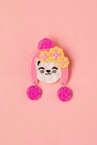 Snug Fit Kitty Brooch