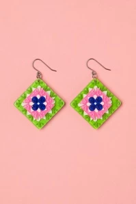 Cosy Comfort Earrings In Green
