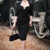 Vanity Pencil Dress In Black -King Louie Shop 243790 Vanity IMG 2751 category