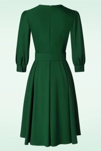 Arianne Swing Dress In Green 6 Arianne Swing Dress In Green - Image 4