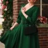 Arianne Swing Dress In Green 1 Arianne Swing Dress In Green -King Louie Shop 243797 Arianne IMG 2768 category