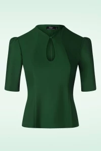 Julia Top In Green 5 Julia Top In Green - Image 3