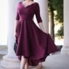 Beth High Low Swing Dress In Purple -King Louie Shop 243855 Beth IMG 2773 category