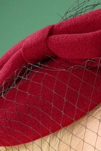 Candice Hat In Red 4 Candice Hat In Red - Image 2