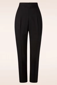 Lena Lynn Trousers In Black 6 Lena Lynn Trousers In Black - Image 4