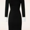 Academia Dress In Black -King Louie Shop 243932 Katakomb 46649 Dress Academia Black 230721 500 category