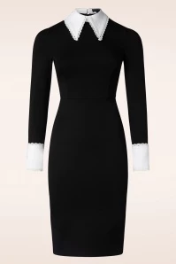 Academia Dress In Black