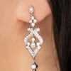 Georgian Style Pearl Drop Earrings In Silver 1 Georgian Style Pearl Drop Earrings In Silver -King Louie Shop 244007 Lovely 48021 Earring Crystal Pearl 230726 406W category