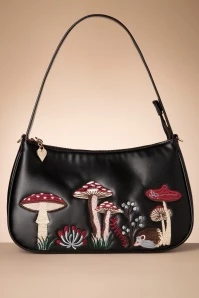 Woodland Hippie Vibes Handbag In Black