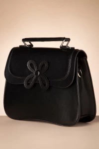 Noelle Handbag In Black 6 Noelle Handbag In Black - Image 4