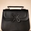 Noelle Handbag In Black -King Louie Shop 244024 Banned 48096 Bag Black Bow 07262023 001 category
