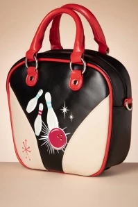 Star Strike Handbag In Black 6 Star Strike Handbag In Black - Image 4