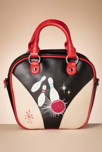 Star Strike Handbag In Black