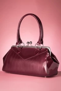 Maggie May Handbag In Burgundy