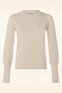 Compania Fantastica Jane Jumper In Beige