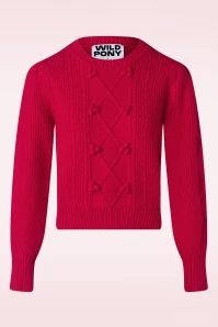 Cozy Jumper In Red