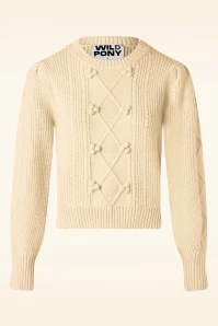 Cozy Jumper In Off White