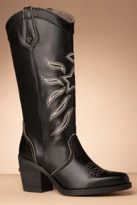 Salvaje Bordados Boots In Black 3 Salvaje Bordados Boots In Black