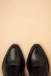 Salvaje Bordados Boots In Black 7 Salvaje Bordados Boots In Black - Image 5