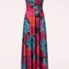 Rinda Floral Glitter Maxi Dress In Black -King Louie Shop 244336 Vintage Chic 48212 Dress Maxi Magenta Floral 230802 500W category