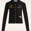 Scandi Fox Cardigan In Black 1 Scandi Fox Cardigan In Black -King Louie Shop 244417 Banned 47330 Cardigan Scandi Fox Black 230504 502W category