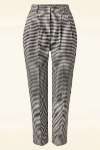 Houndstooth Forever Trouser In Black 3 Houndstooth Forever Trouser In Black