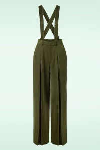 The Classic Trousers In Army Green