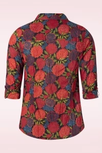 Larissa Dahlia Bed Maritime Blouse In Navy 4 Larissa Dahlia Bed Maritime Blouse In Navy - Image 2