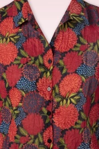 Larissa Dahlia Bed Maritime Blouse In Navy 5 Larissa Dahlia Bed Maritime Blouse In Navy - Image 3