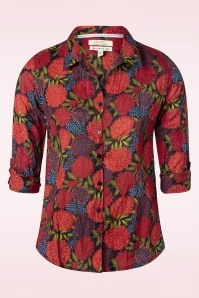 Larissa Dahlia Bed Maritime Blouse In Navy 3 Larissa Dahlia Bed Maritime Blouse In Navy