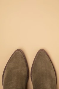 Tamaris Leather Western Boots In Brown 5 Tamaris Leather Western Boots In Brown - Image 3