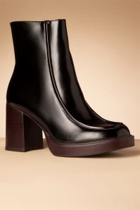 Tamaris Holly Ankle Booties In Black