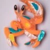 The Guarded Golden Ghost Crab Brooch -King Louie Shop 244571 Erstwilder 48473 Broche Golden Ghost Crab 230802 500 category