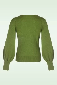 King Louie Maya Cocoon Top In Posey Green 6 King Louie Maya Cocoon Top In Posey Green - Image 4