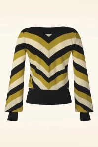 King Louie Erin Bell Top Lutz In Curry Yellow 6 King Louie Erin Bell Top Lutz In Curry Yellow - Image 4