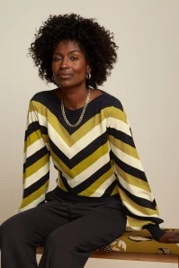 King Louie Erin Bell Top Lutz In Curry Yellow