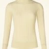 King Louie Club Rib Rollneck Top In Cream -King Louie Shop 244716 King Louie 46866 Top Rollneck Rib Cottonclub Cream 230508 402W category