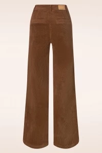 Betsy Wide Pants In Brown 4 Betsy Wide Pants In Brown - Image 2