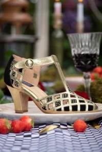 Ava Luscious Love Pumps In Black And Gold 5 Ava Luscious Love Pumps In Black And Gold - Image 3