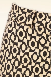 Nancy Trousers In Black And Beige 5 Nancy Trousers In Black And Beige - Image 3