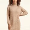 Donia Knit Dress In Sand 2 Donia Knit Dress In Sand -King Louie Shop 244902 Smashed Lemon 47815 Dress Knit Beige 020LW category