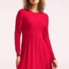 Nina Knitted Dress In Red -King Louie Shop 244915 Smashed Lemon 47808 Dress Knit Red 020LW category