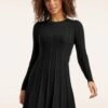 Nina Knitted Dress In Black -King Louie Shop 244918 Smashed Lemon 47810 Dress Knit Black 020LW category