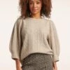 Serena Knitted Top In Sand -King Louie Shop 244932 Smashed Lemon 47812 Pullover Greys 020LW category