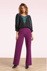 Norah Pants In Purple
