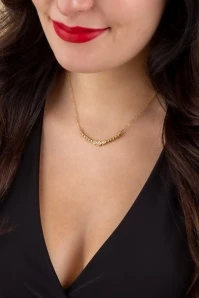 Pearl Bridge Necklace In Gold