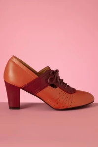Woodland Vibes Heels In Burgundy 3 Woodland Vibes Heels In Burgundy